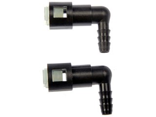 5 Fuel Line Quick Connectors- Adapts 5/16 In Steel To 5/16 In. Nylon Tubing