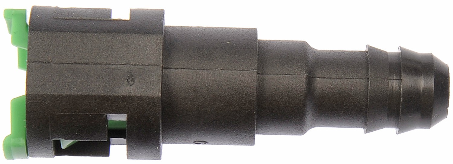 Fuel Line Quick Connector That Adapts 5/16 In. Steel To 3/8 In. Nylon Tubing