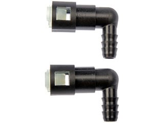 5 Fuel Line Quick Connectors- Adapt 3/8 In. Steel To 3/8 In. Nylon Tubing