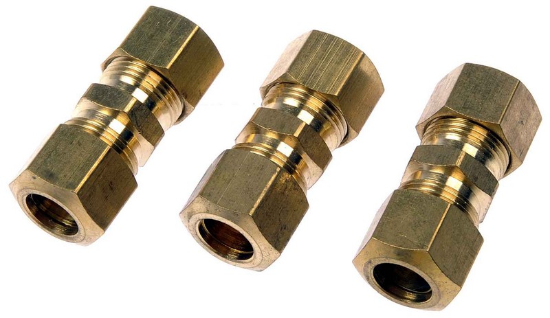 Fuel Line Compression Union - 3/8 In. Steel Line