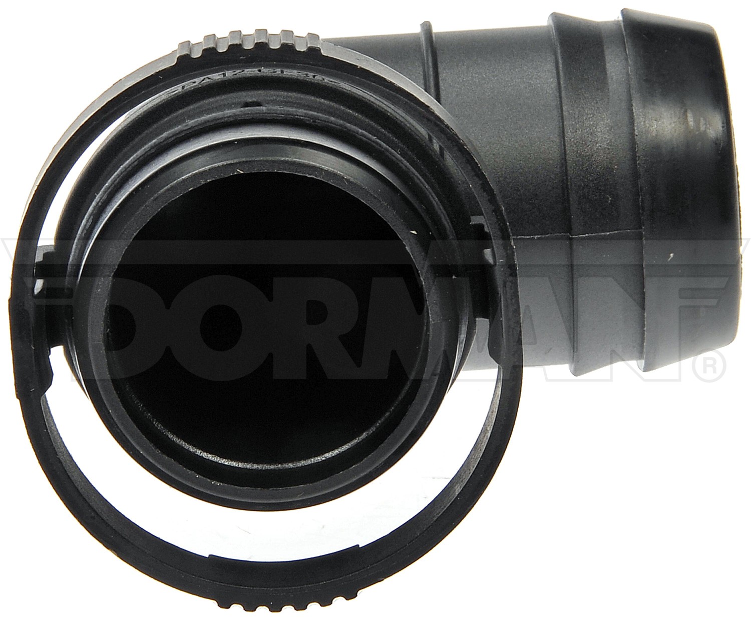 Crankcase Ventilation Hose Connector, Elbow 90 To 27 mm Barbed