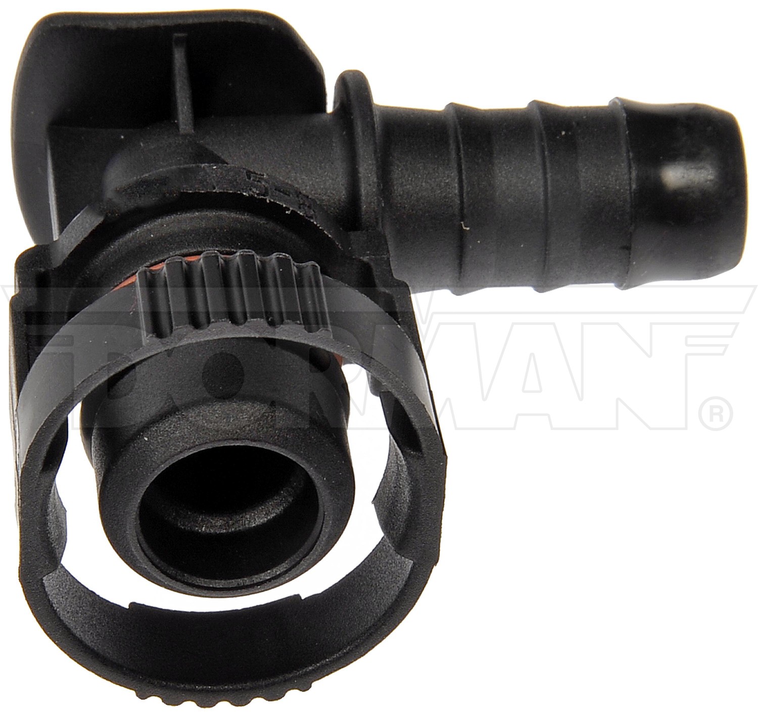 Crankcase Ventilation Hose Connector, Elbow 90 To 12 mm Barbed