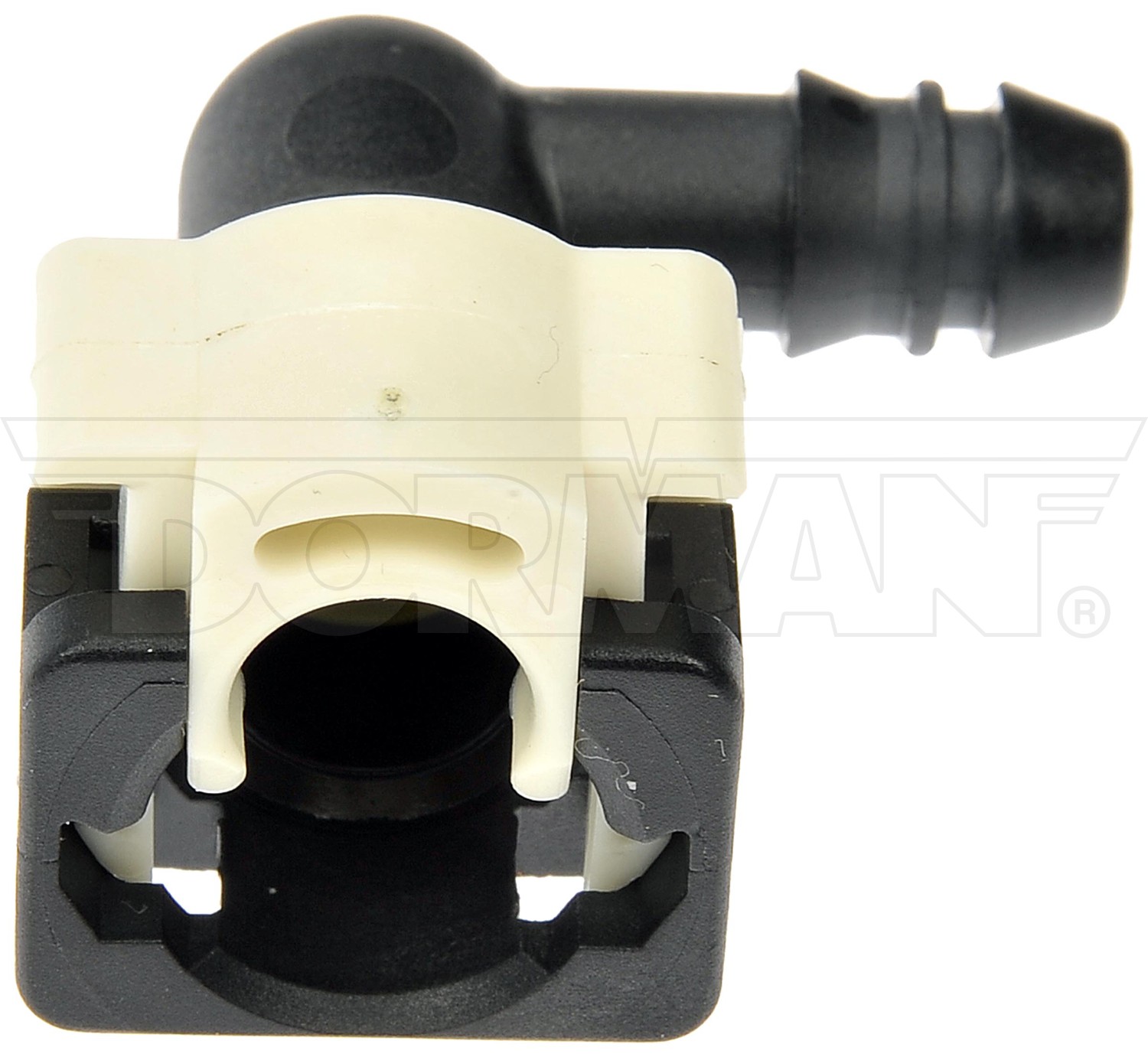 10 mm Nylon Fuel Vapor Connector, Elbow 90 To 10 mm Barbed