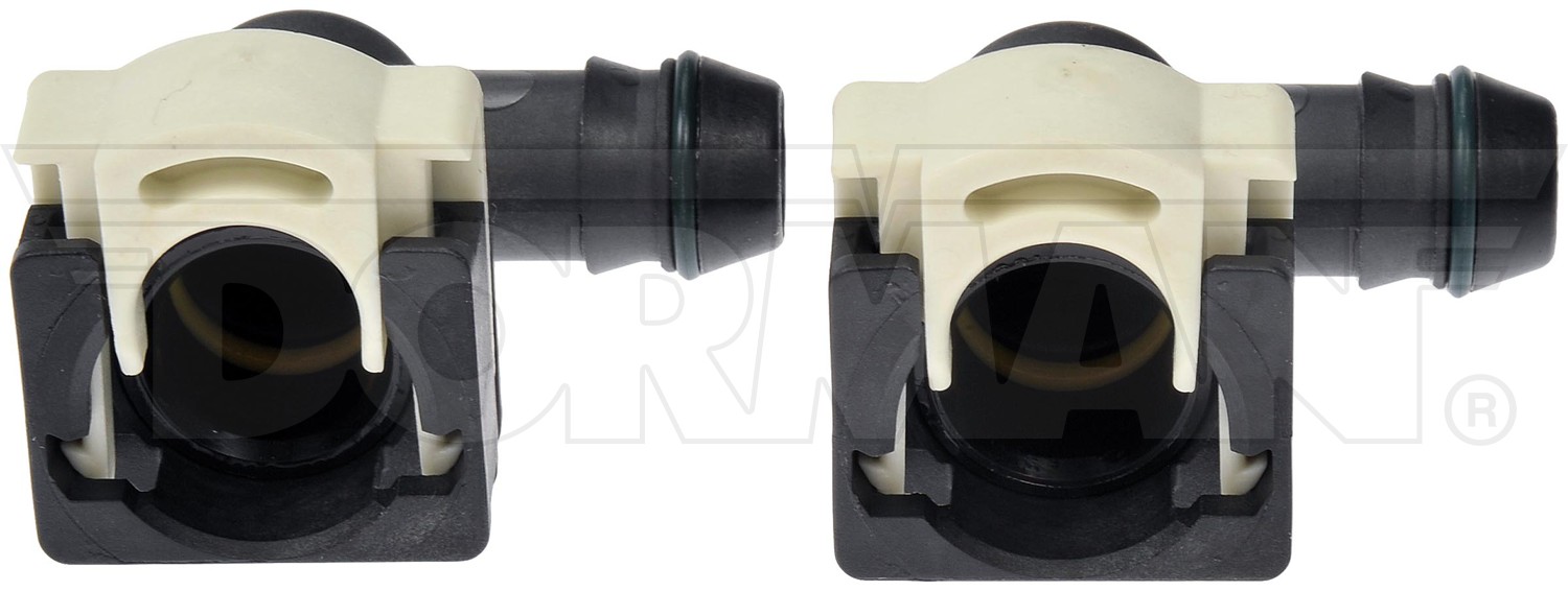 5/8 In. Nylon Fuel Vapor Connector, Elbow 90 To 5/8 In. Barbed
