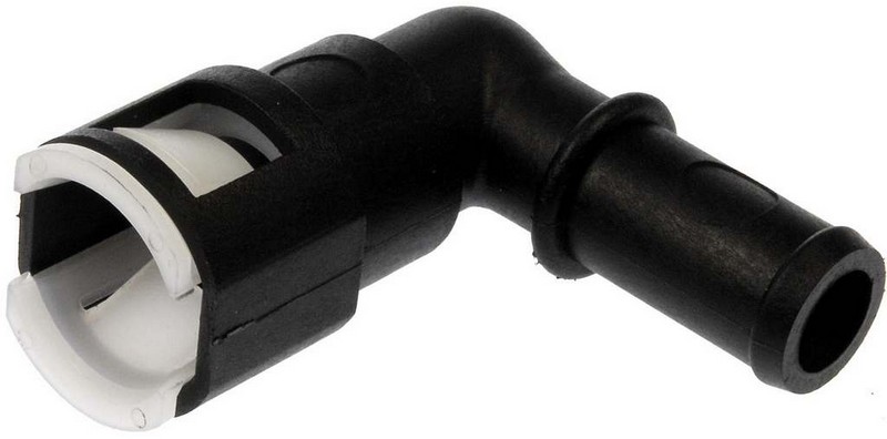 Plastic Heater Hose Connector 5/8 x 5/8, 90 Degree