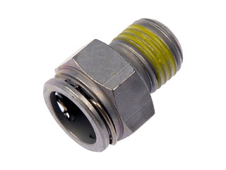 Transmission Line Connector With 3/8 Tube X 1/4-18 In. Thread