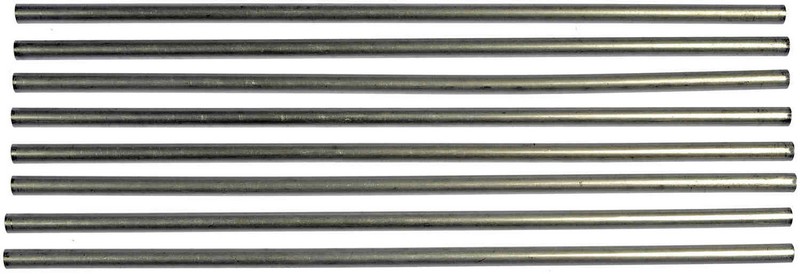 12In Straight Aluminum Tubing, 5/16In OD (8mm), Contains 8