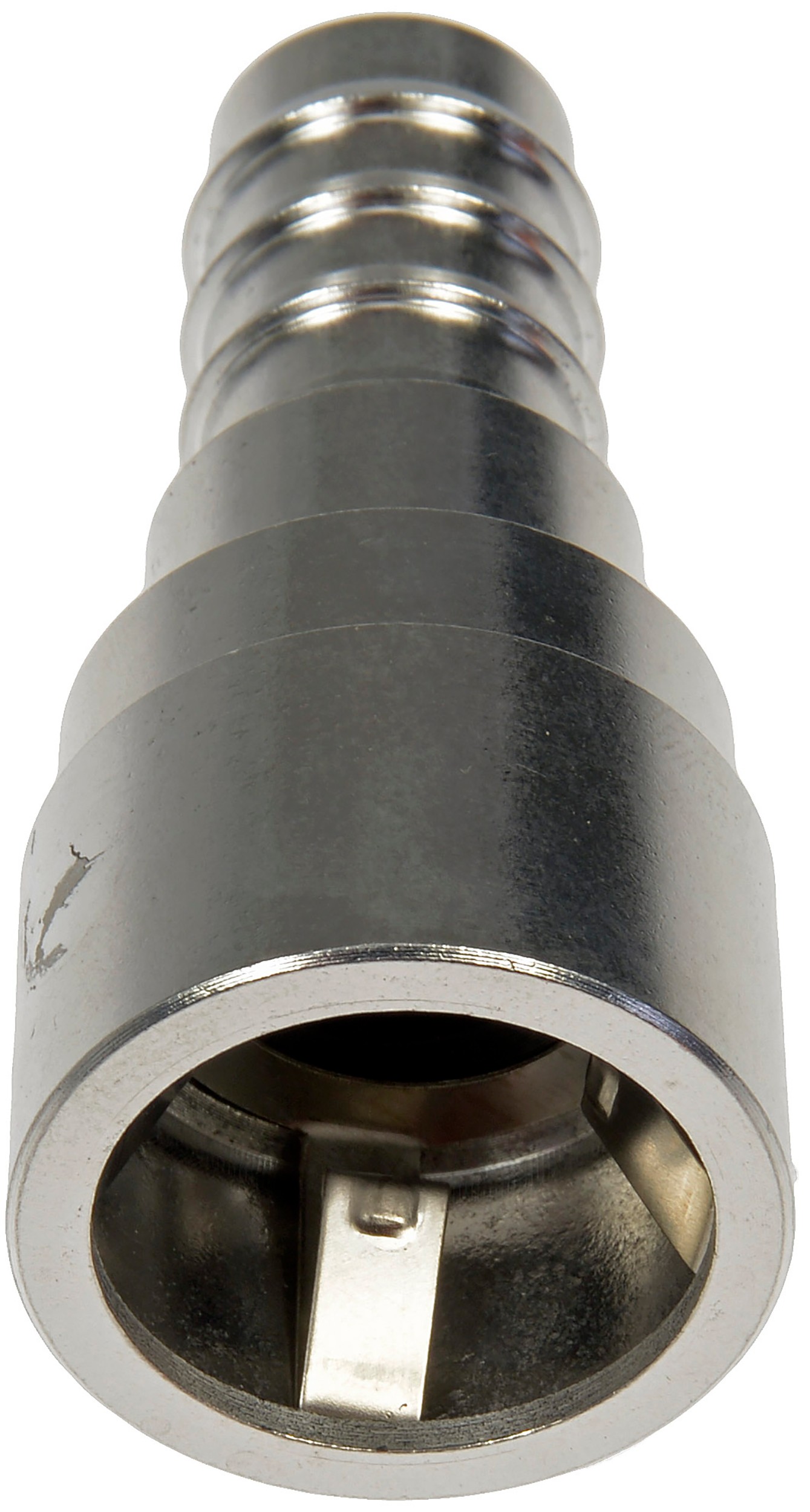 Metal Heater Hose Connector - 3/4 in. Tube x 3/4 in. Hose
