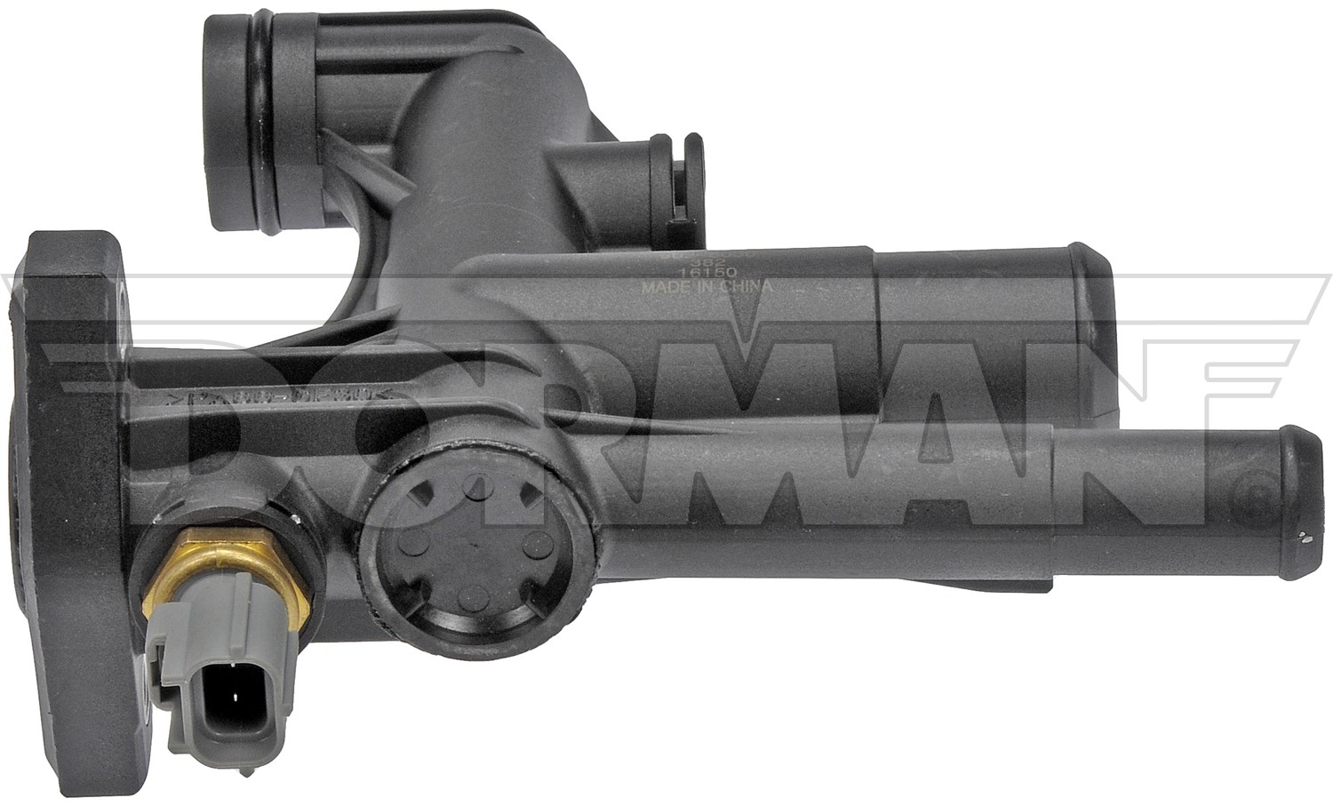 Engine Coolant Water Outlet With Sensor