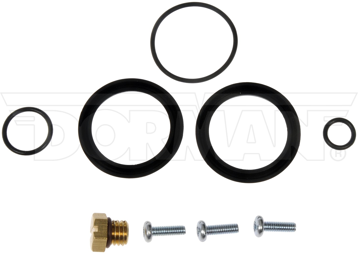 Fuel Primer Seal Kit With Brass Bleeder Screw