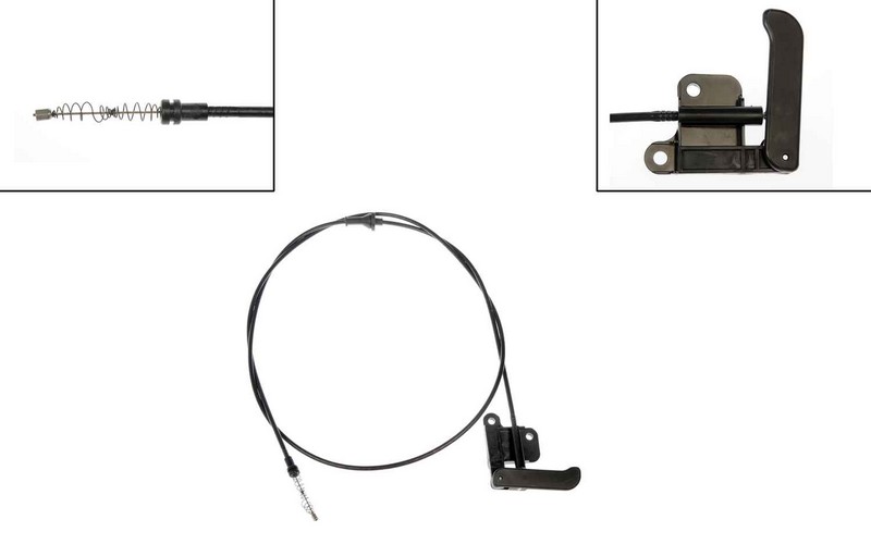 Hood Release Cable With Handle