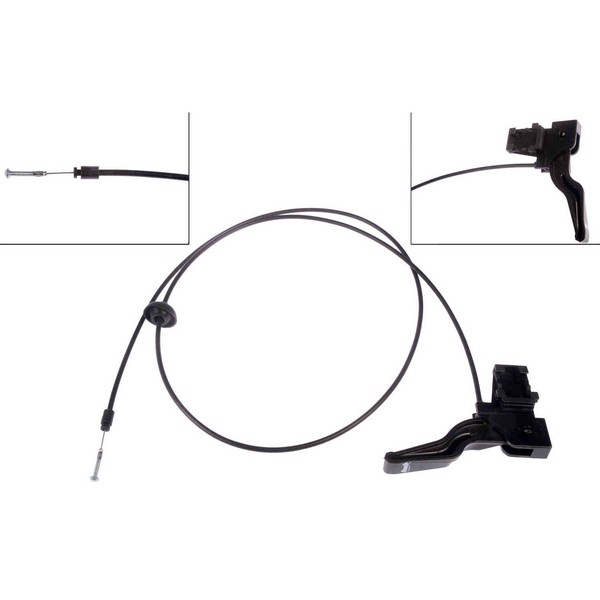 Hood Release Cable With Handle