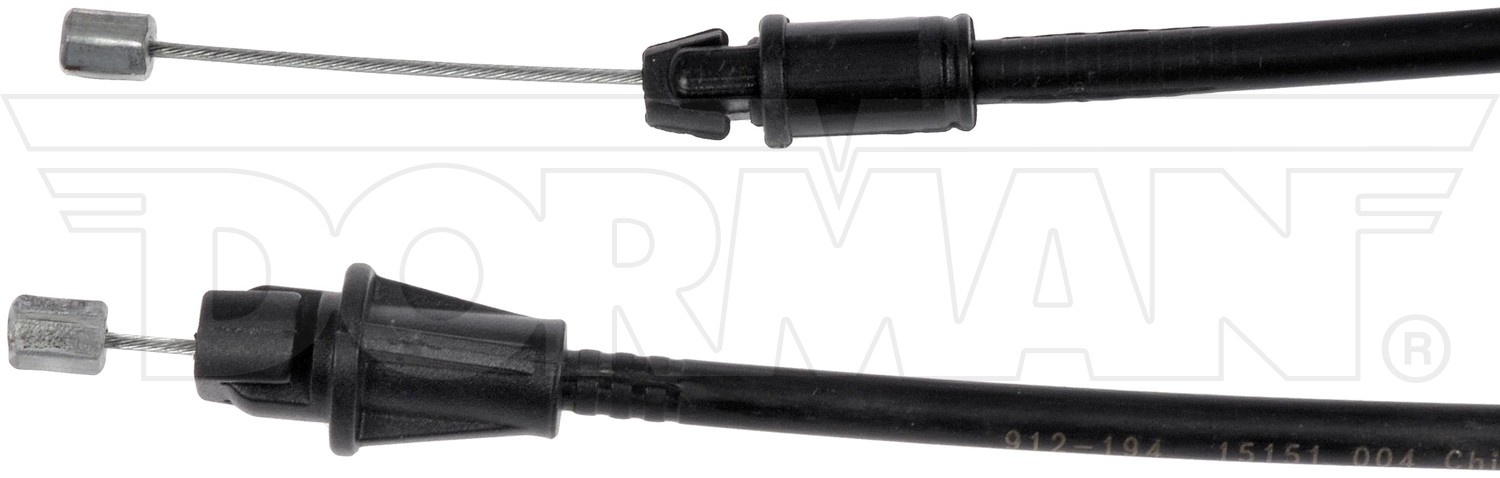 Hood Release Cable Assembly Pair