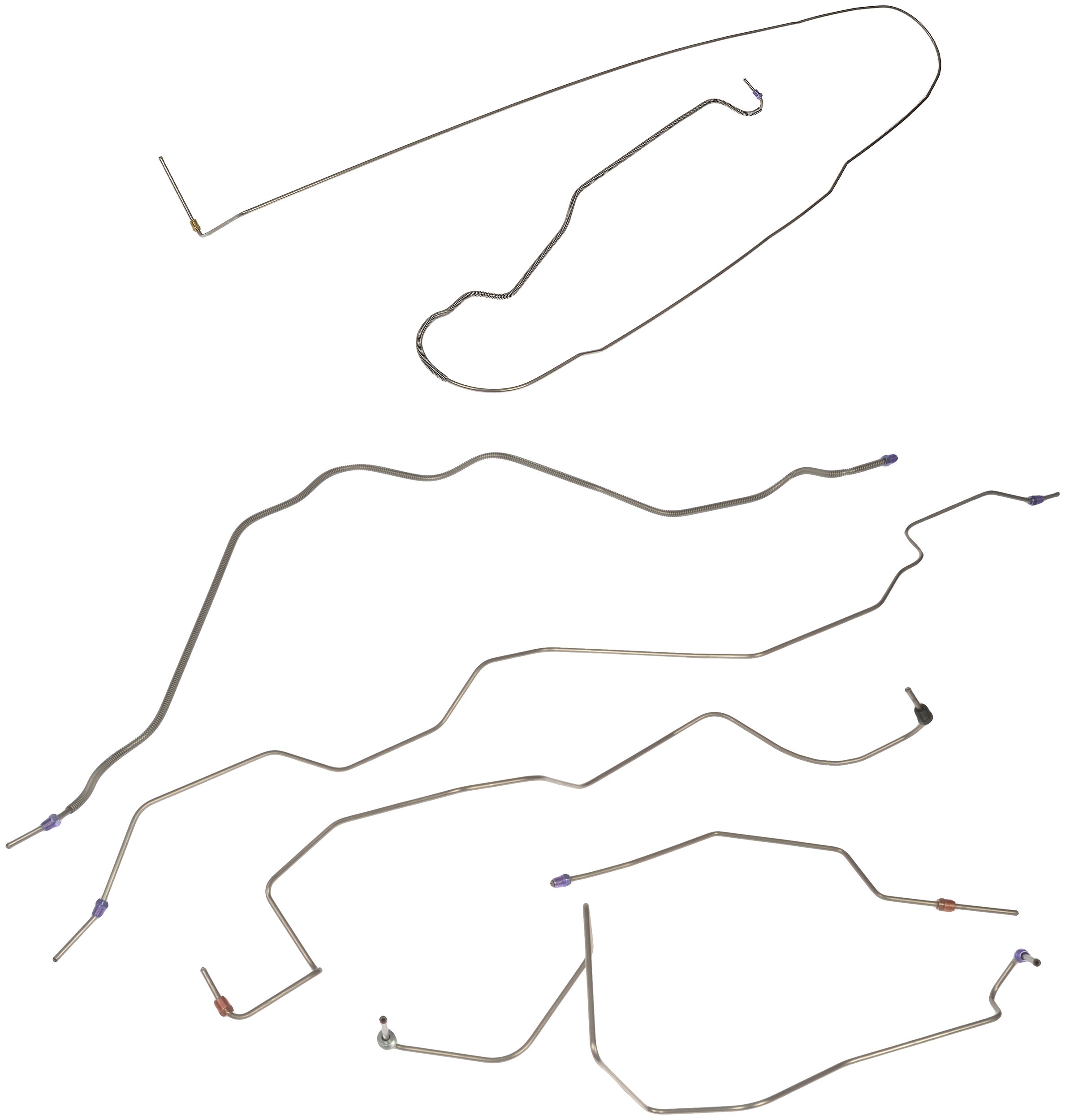 Stainless Steel Preformed Brake Line Kit