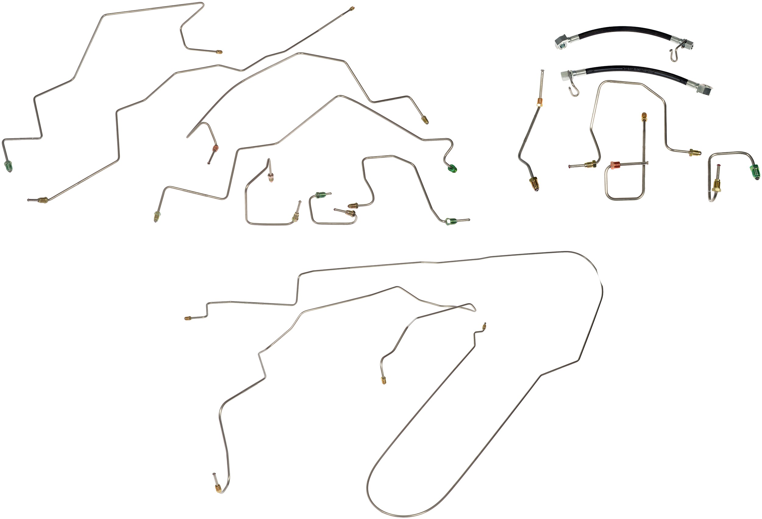 Stainless Steel Preformed Brake Line Kit