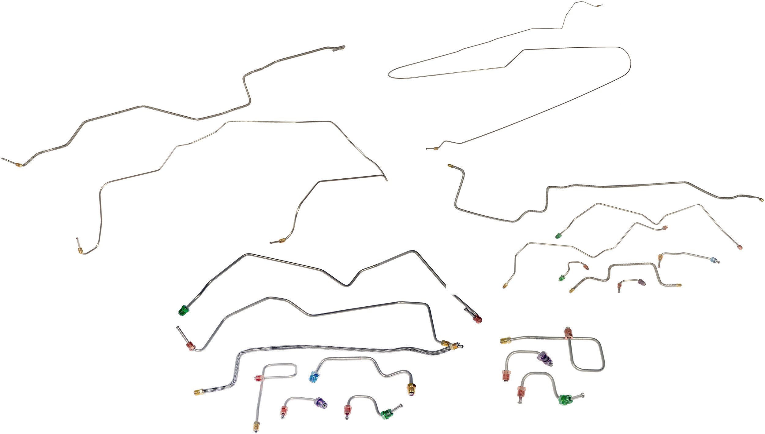 Stainless Steel Preformed Brake Line Kit