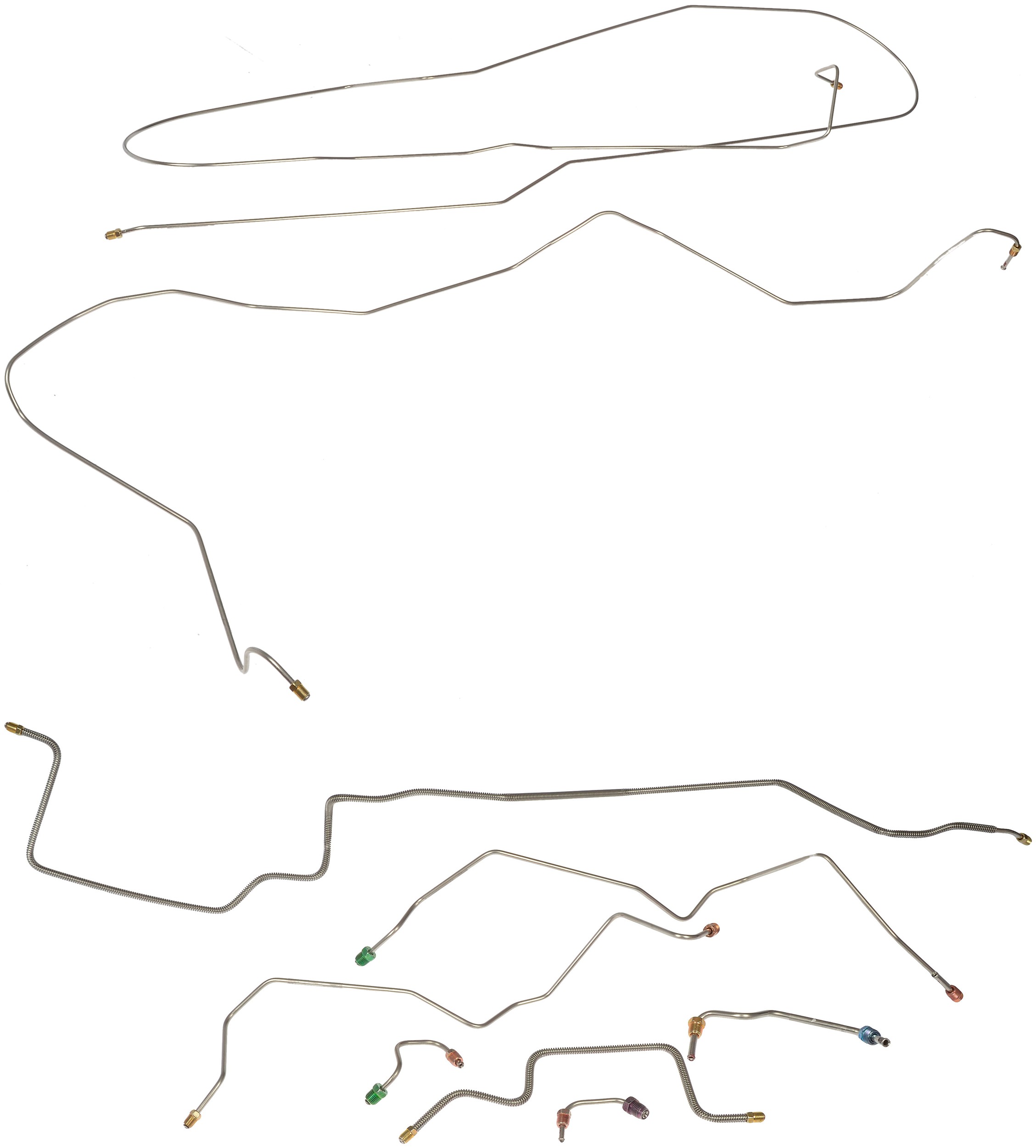 Stainless Steel Preformed Brake Line Kit