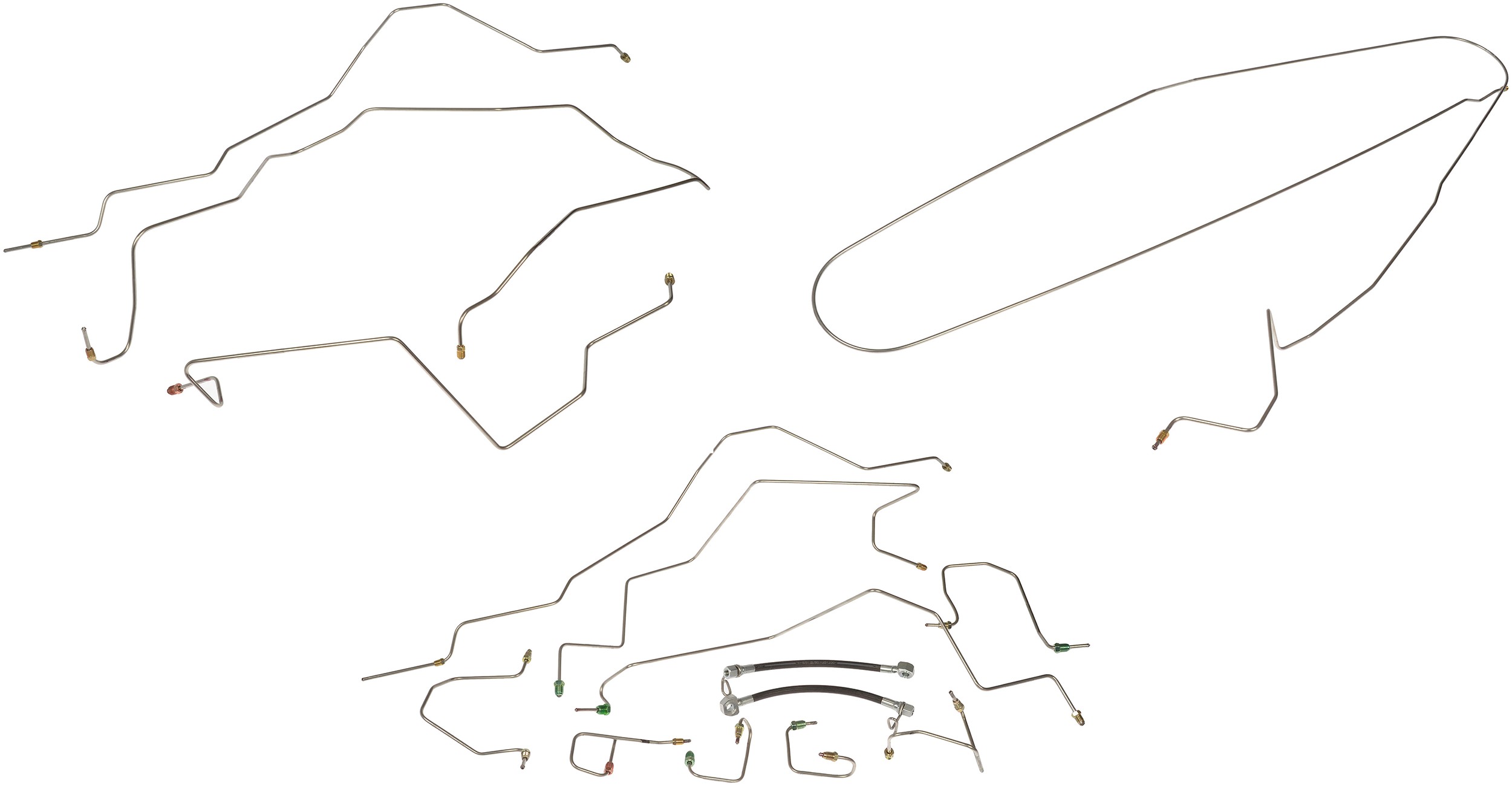 Stainless Steel Preformed Brake Line Kit