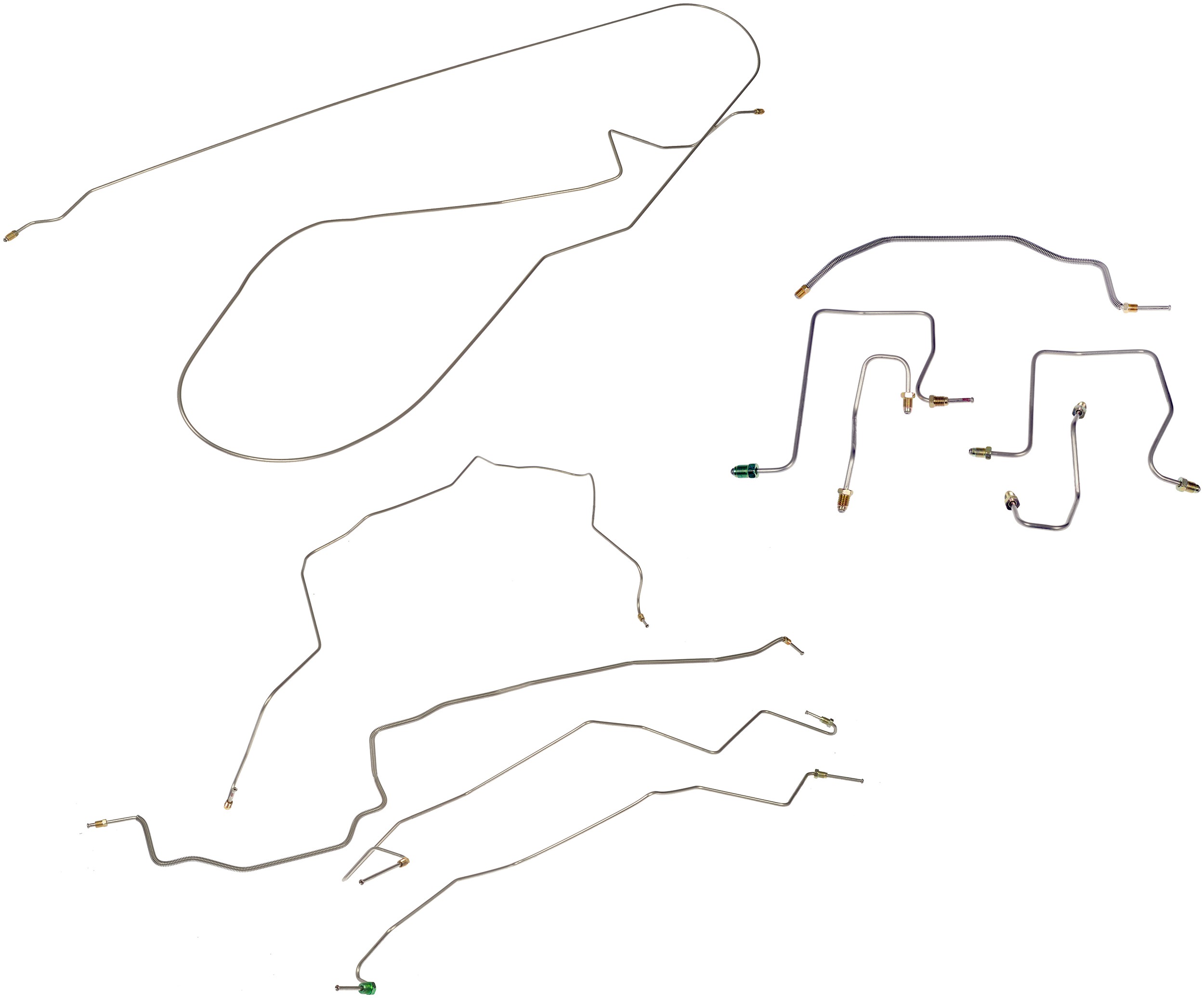 Stainless Steel Preformed Brake Line Kit