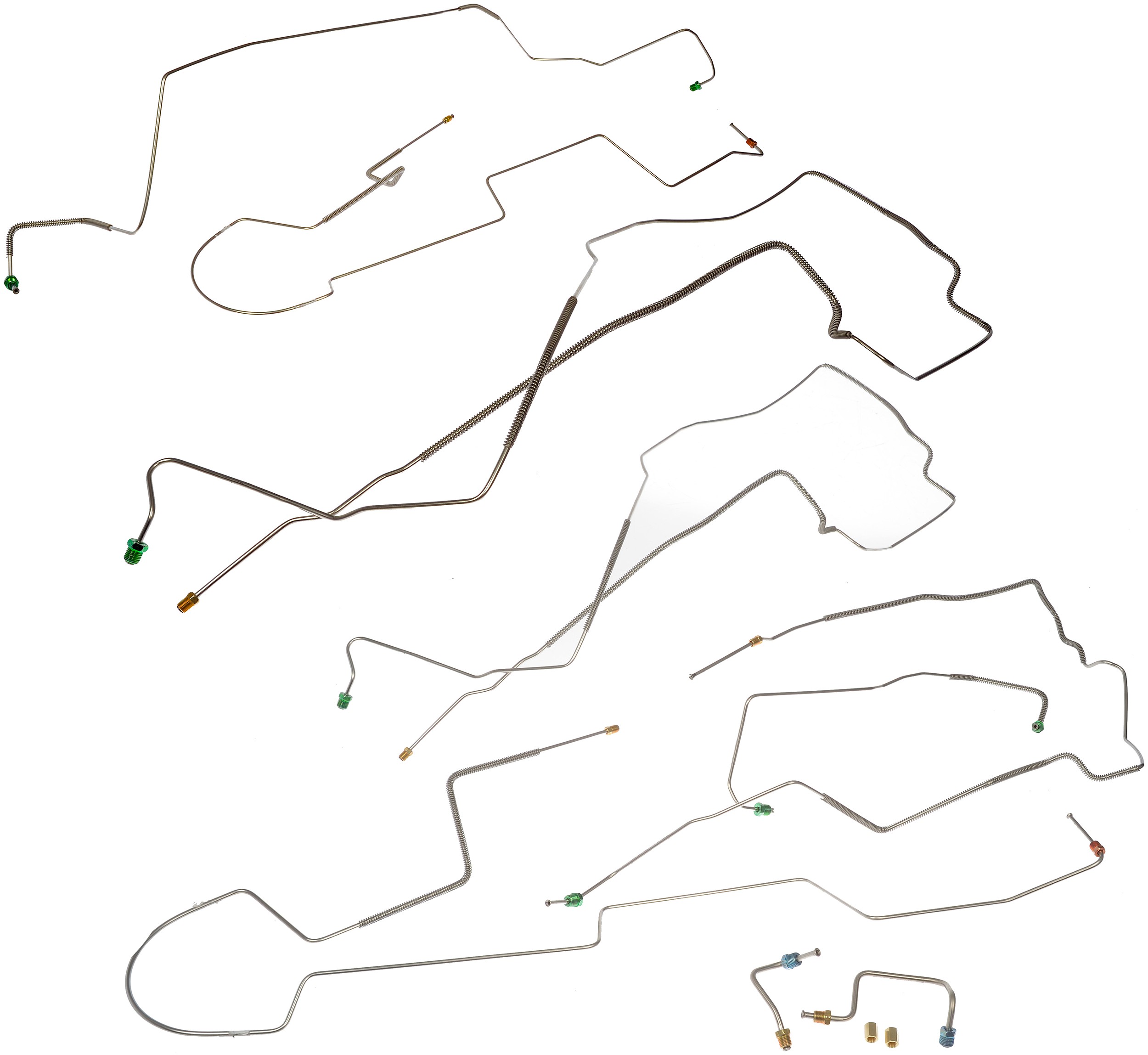 Stainless Steel Preformed Brake Line Kit