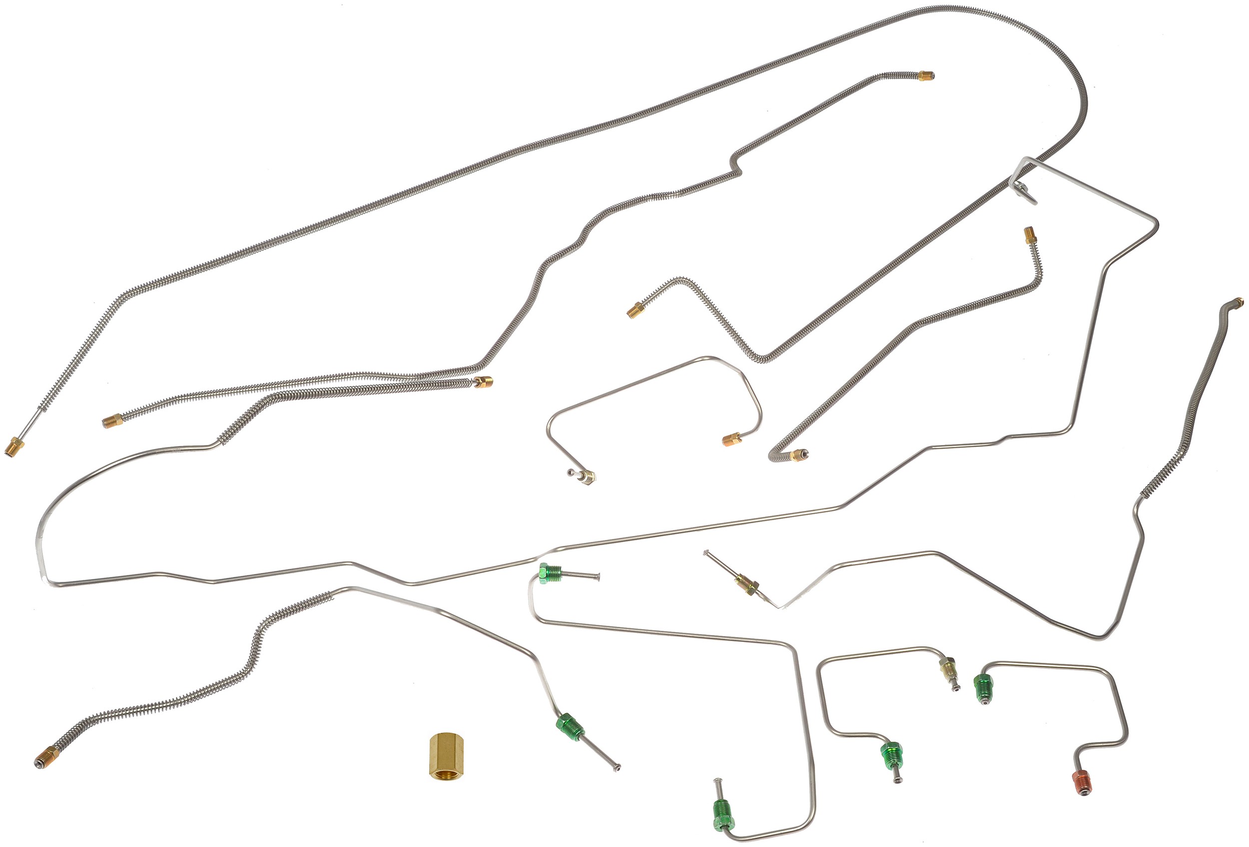 Stainless Steel Preformed Brake Line Kit