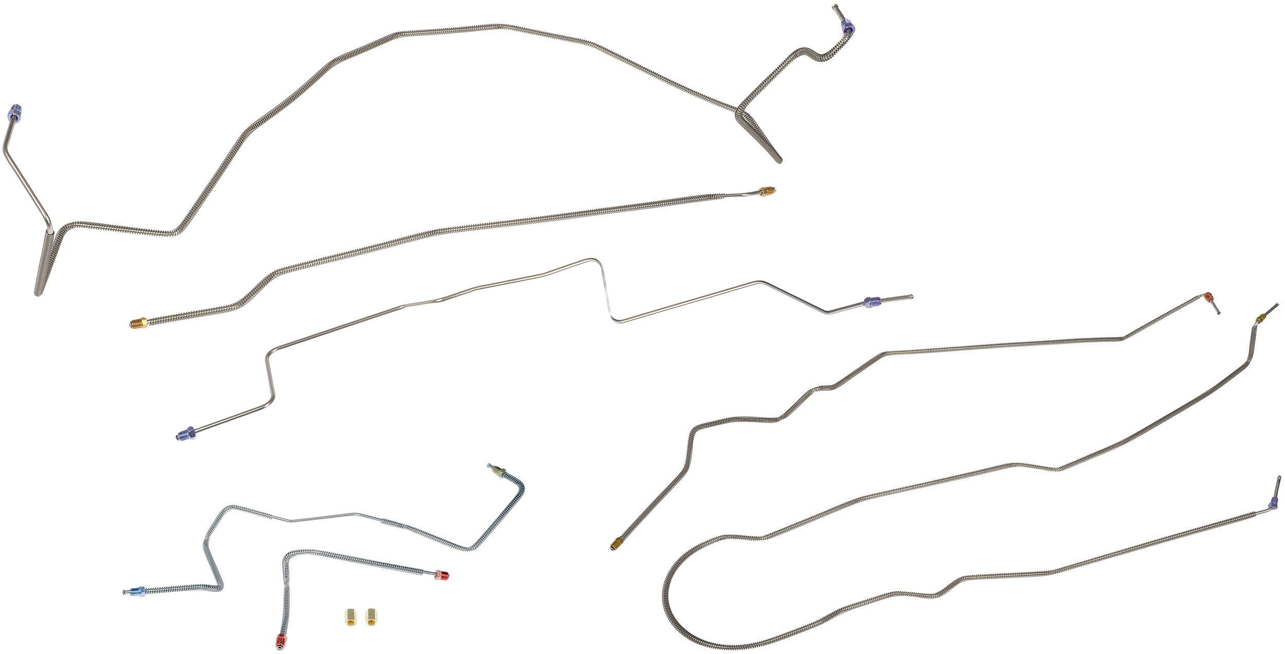Stainless Steel Preformed Brake Line Kit