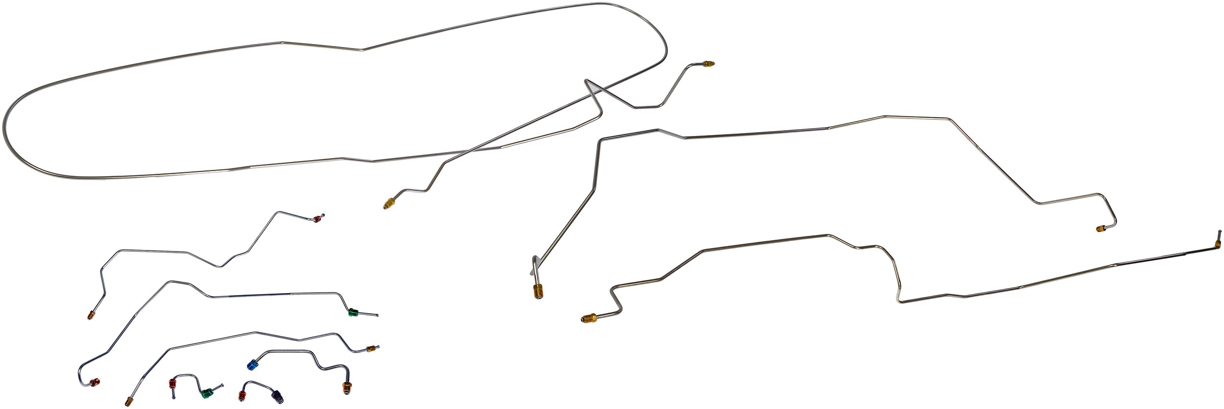 Stainless Steel Preformed Brake Line Kit