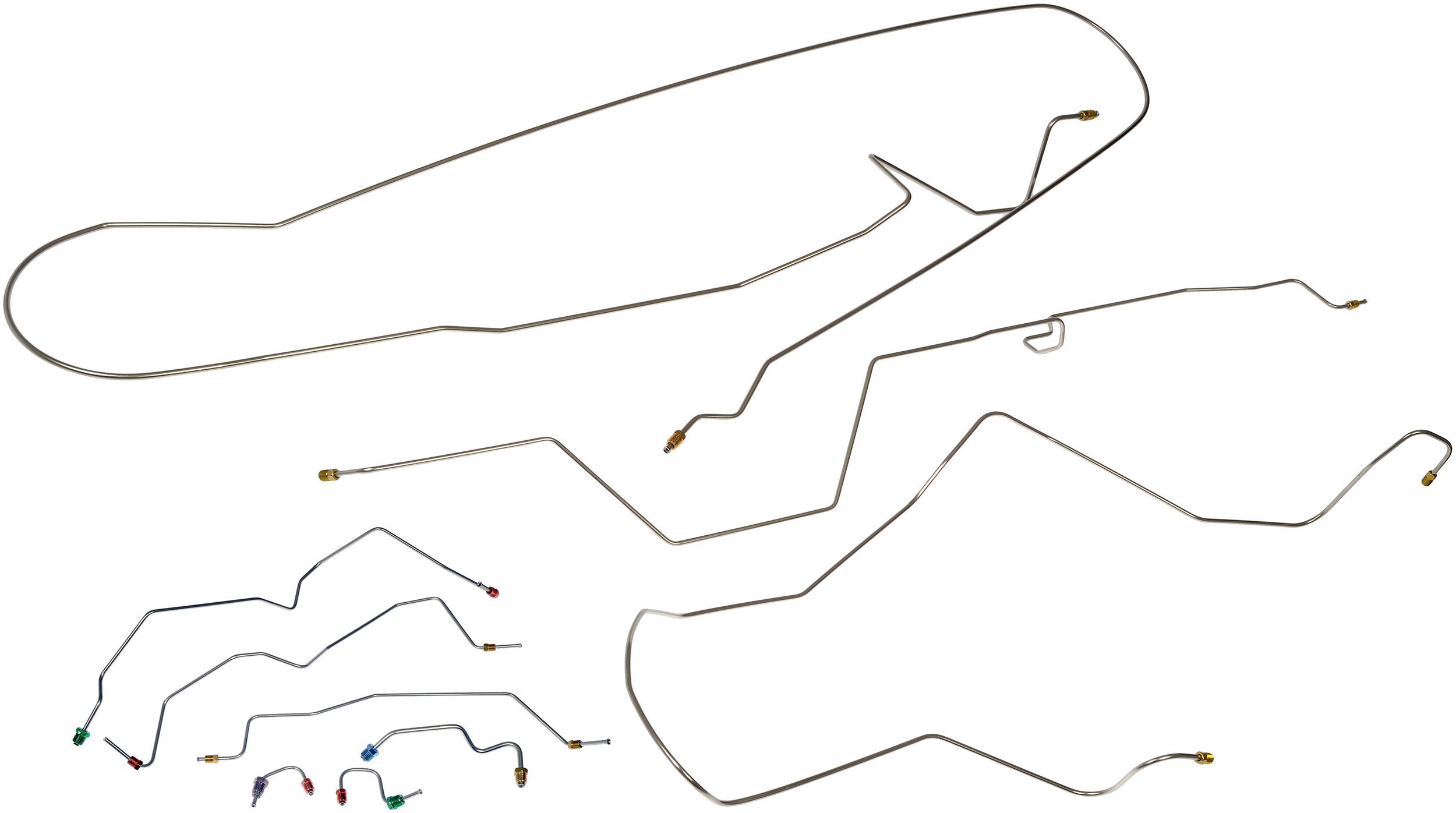 Stainless Steel Preformed Brake Line Kit