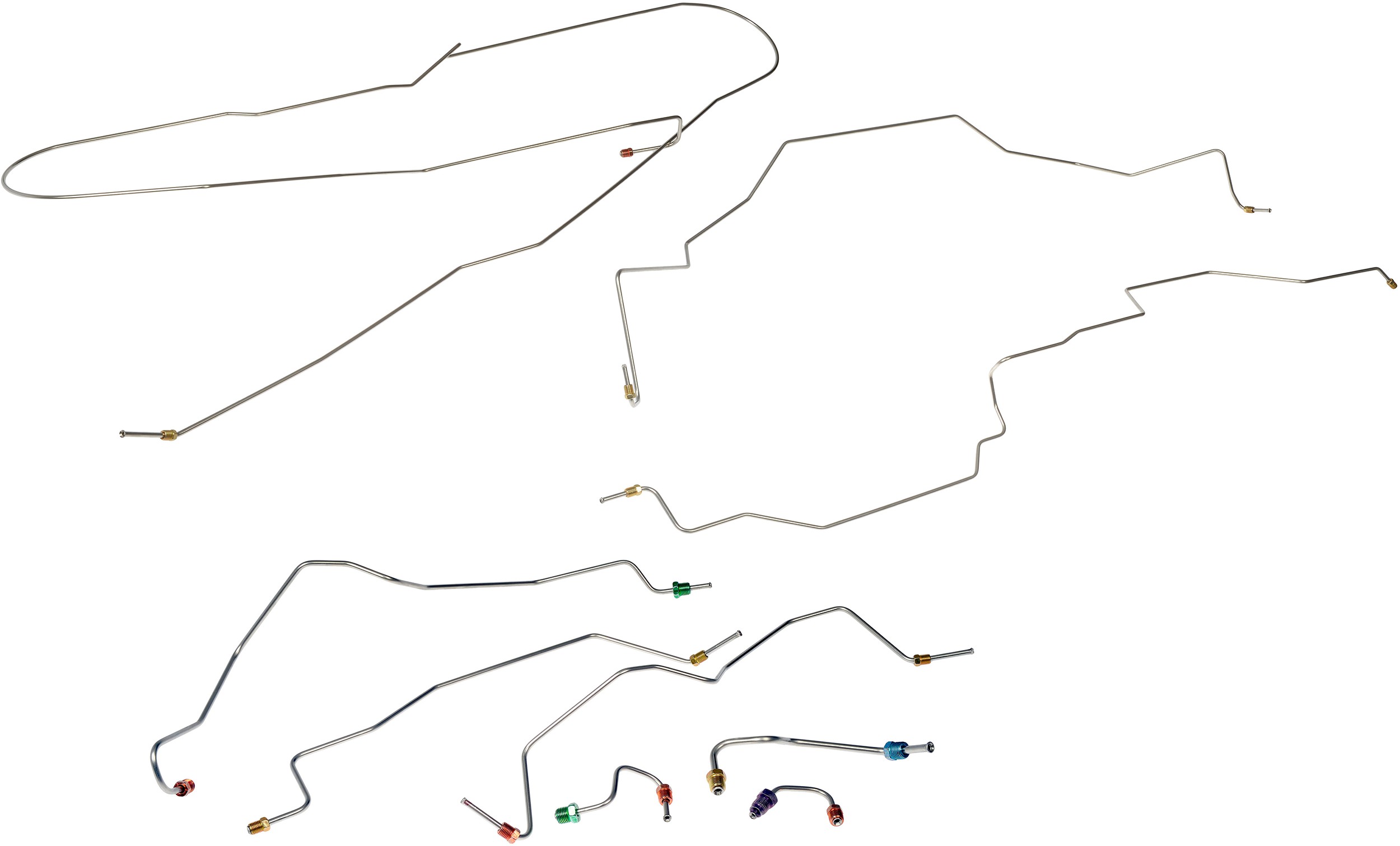 Stainless Steel Preformed Brake Line Kit