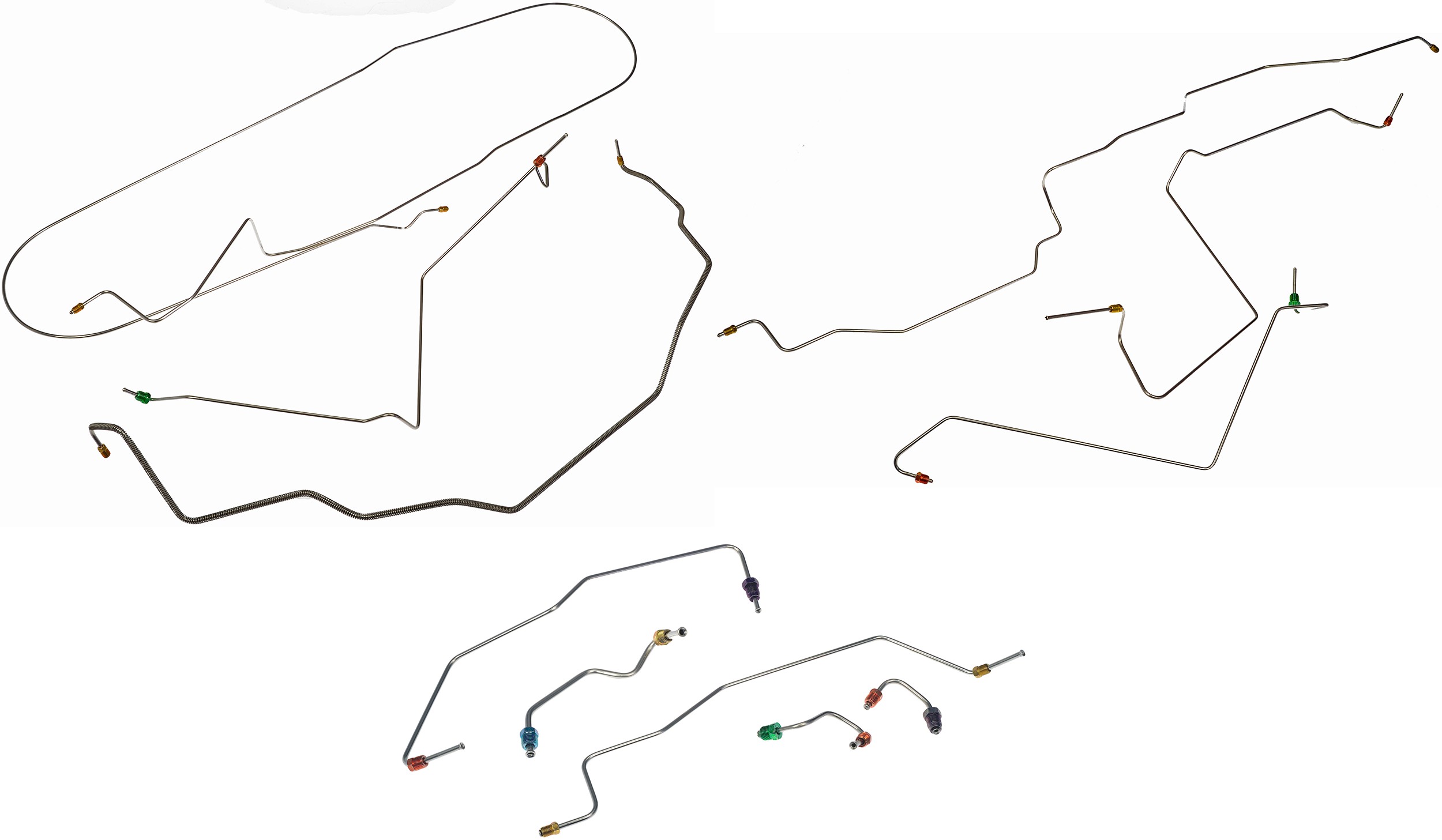 Stainless Steel Preformed Brake Line Kit