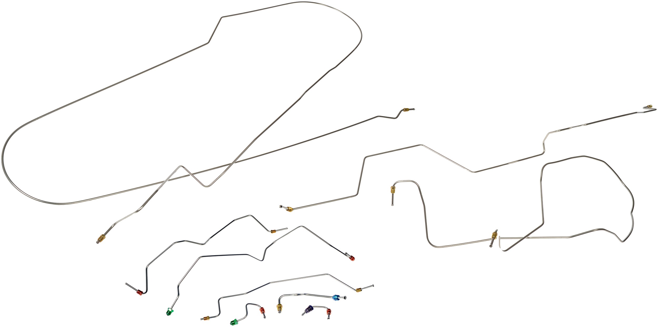 Stainless Steel Preformed Brake Line Kit