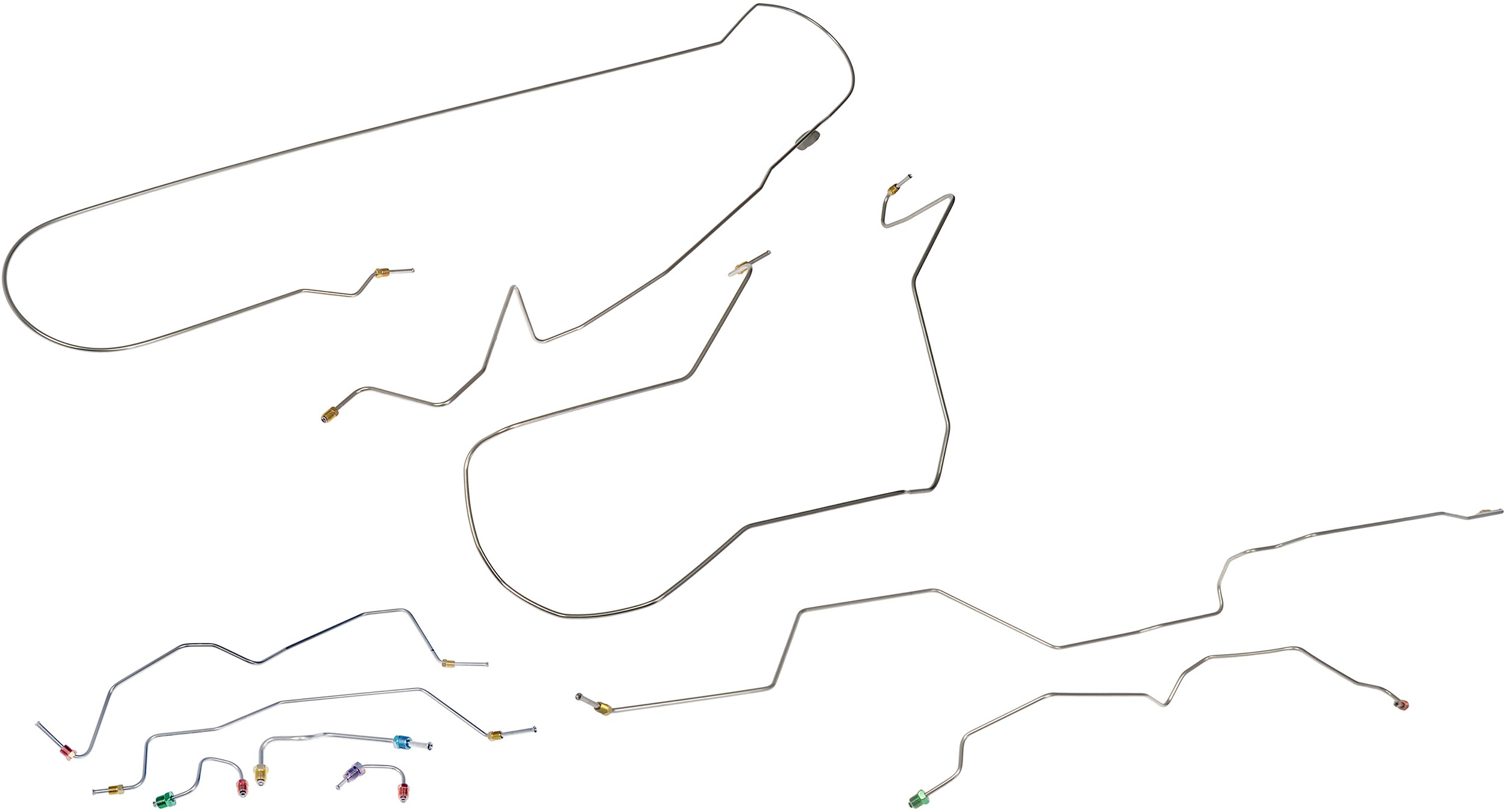 Stainless Steel Preformed Brake Line Kit