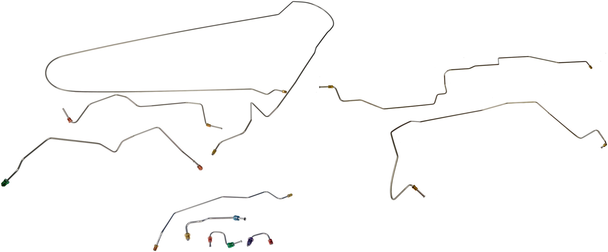 Stainless Steel Preformed Brake Line Kit