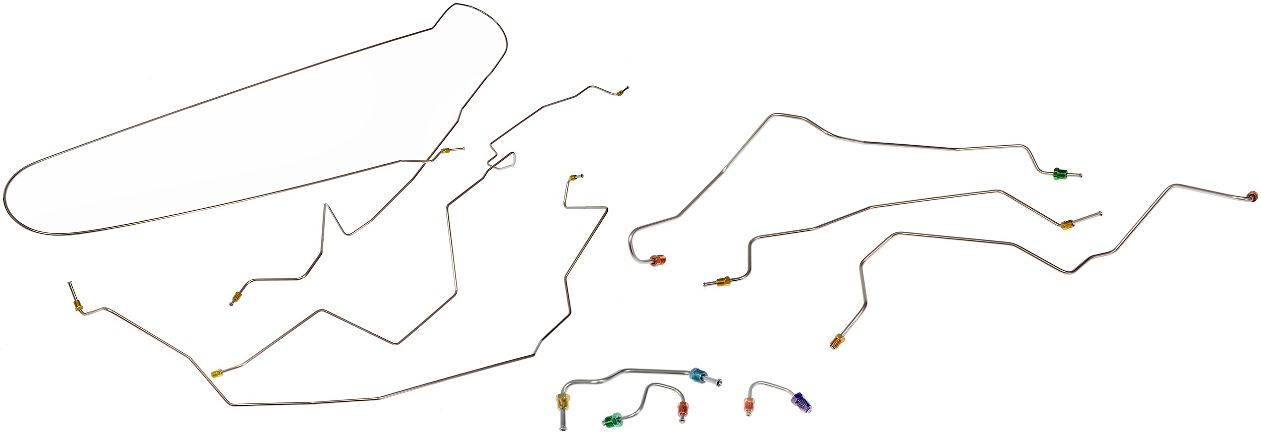 Stainless Steel Preformed Brake Line Kit