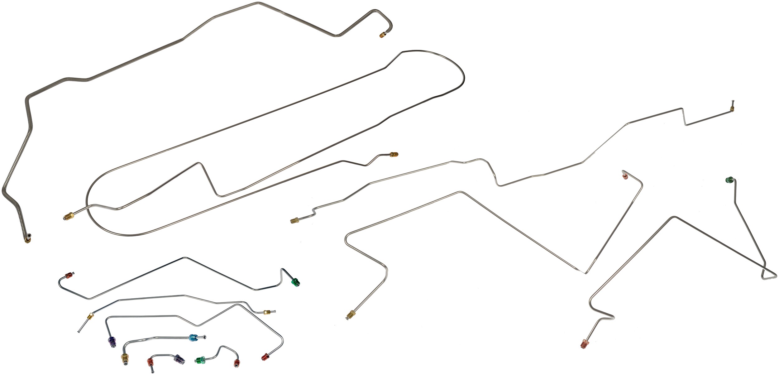 Stainless Steel Preformed Brake Line Kit