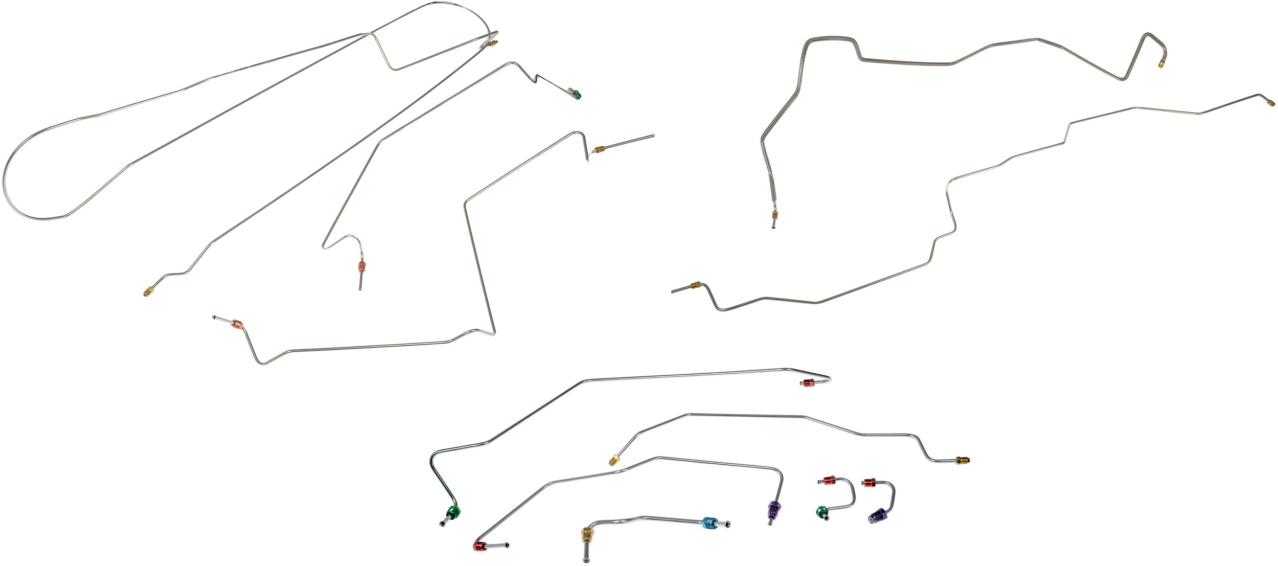 Stainless Steel Preformed Brake Line Kit