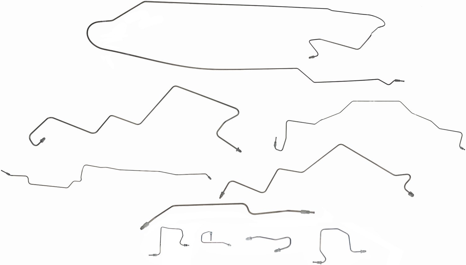 Stainless Steel Preformed Brake Line Kit