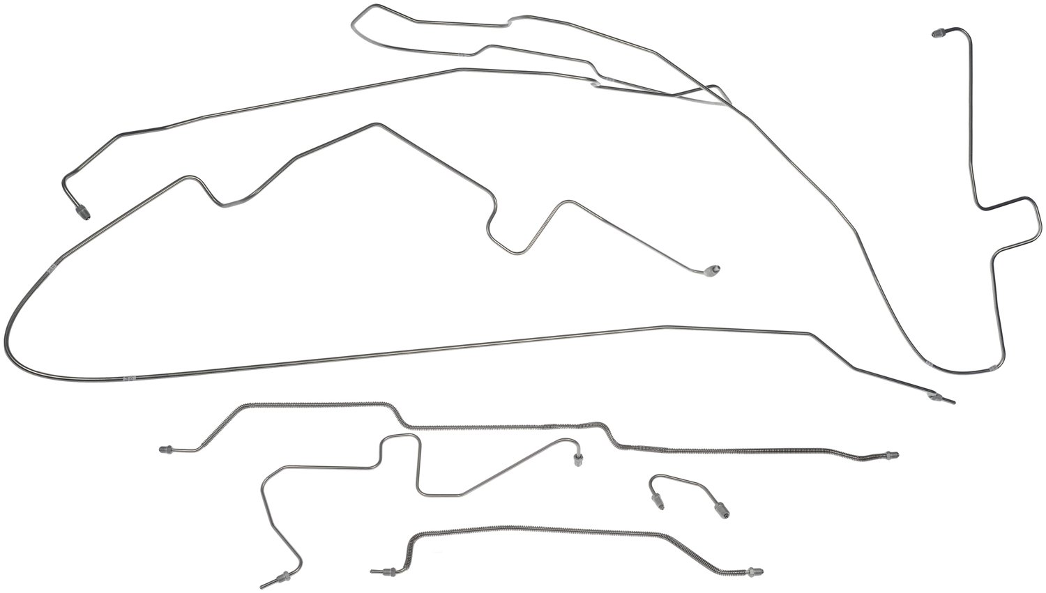 Stainless Steel Preformed Brake Line Kit