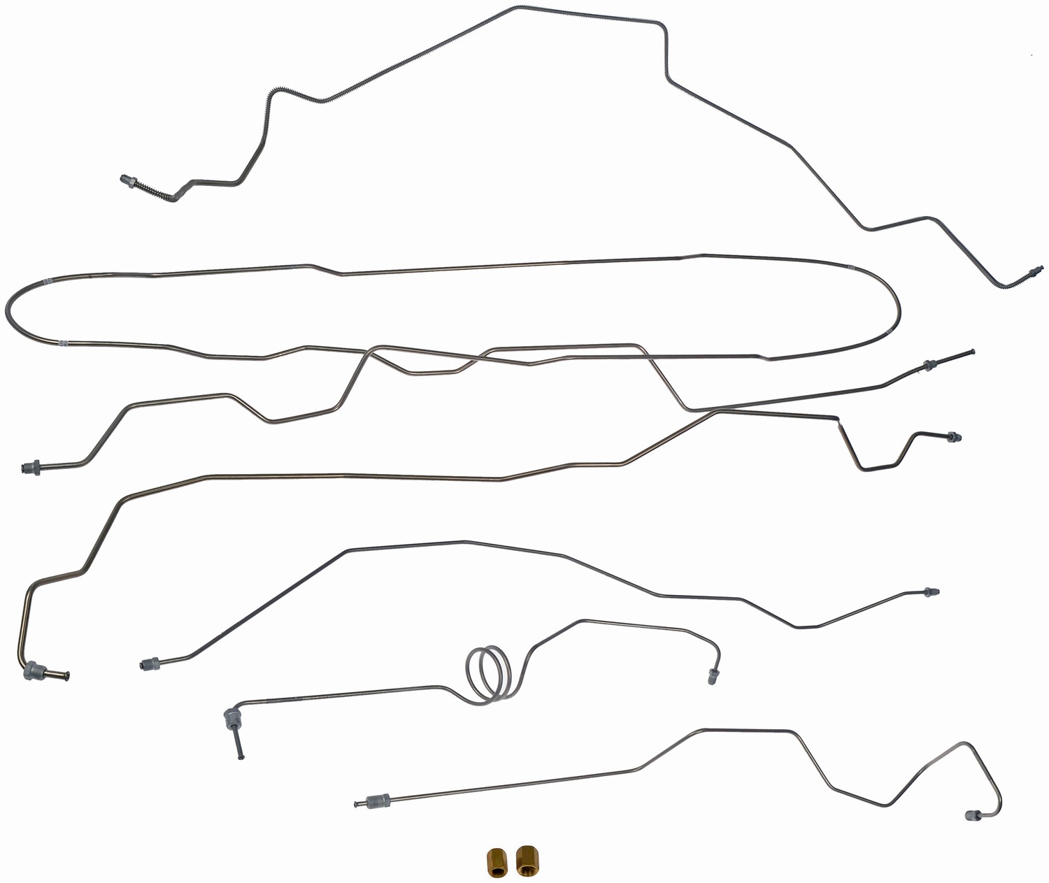 Stainless Steel Preformed Brake Line Kit