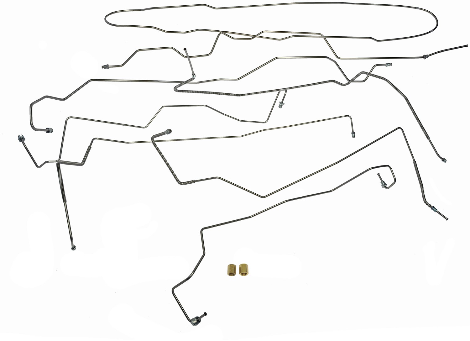 Stainless Steel Preformed Brake Line Kit