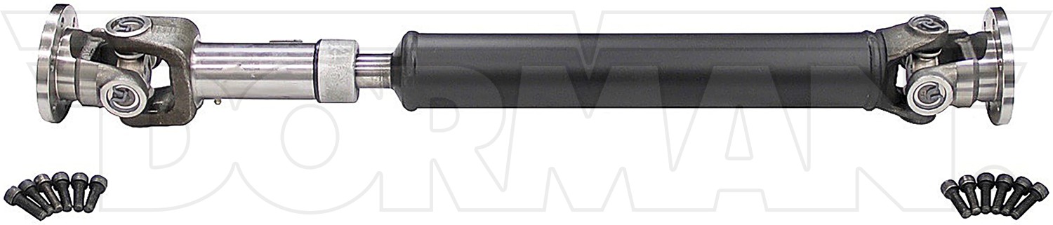 Rear 1-Piece Steel Driveshaft Assembly