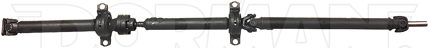 Rear 3-Piece Steel Driveshaft Assembly