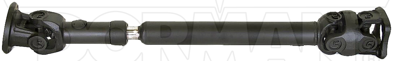 Front 1-Piece Steel Driveshaft Assembly