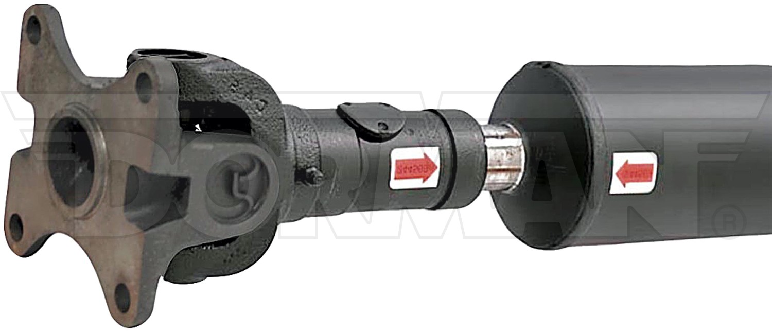 Rear 1-Piece Steel Driveshaft Assembly