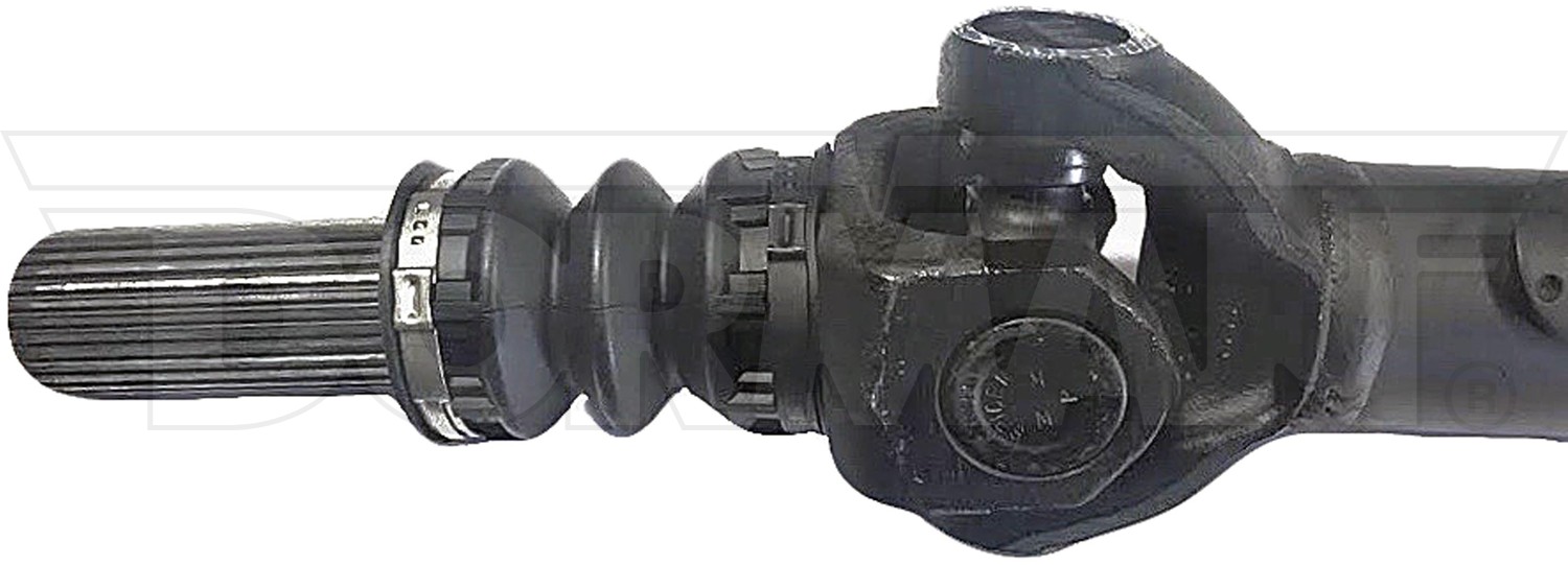 Front 1-Piece Steel Driveshaft Assembly