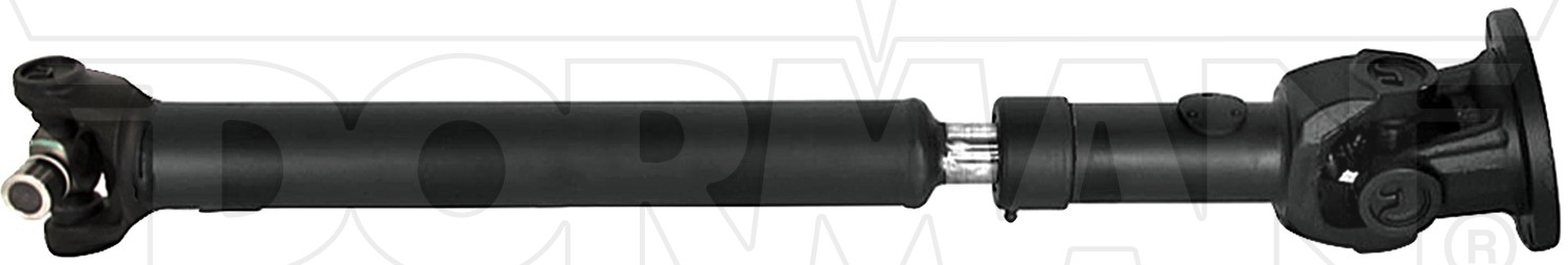 Front 1-Piece Steel Driveshaft Assembly
