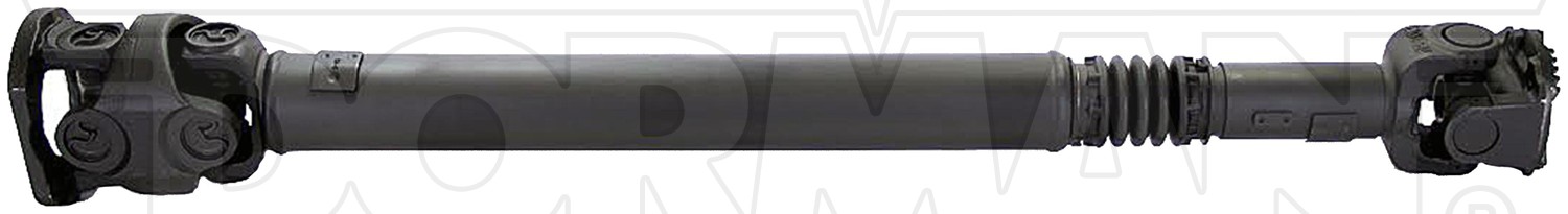 Front 1-Piece Steel Driveshaft Assembly