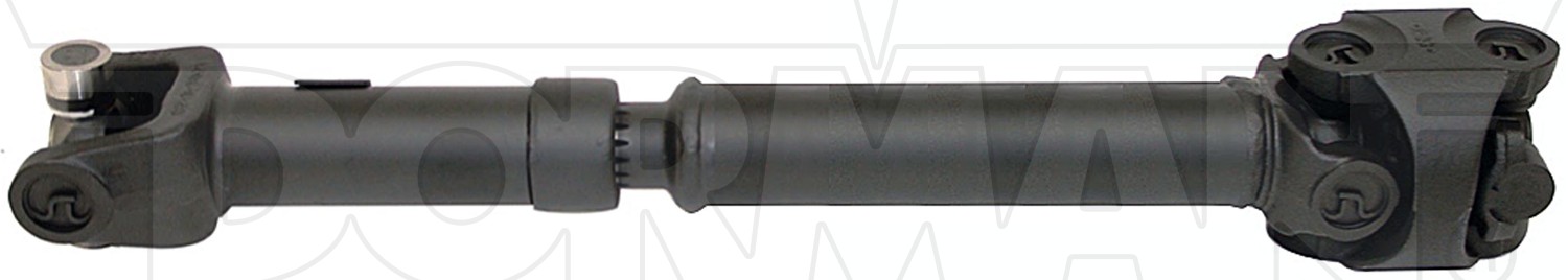 Front 1-Piece Steel Driveshaft Assembly