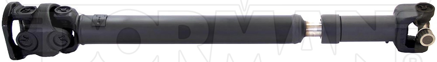 Front 1-Piece Steel Driveshaft Assembly