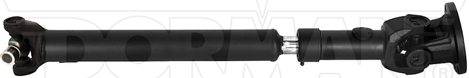 Front 1-Piece Steel Driveshaft Assembly